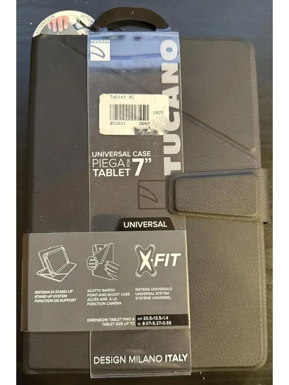 Tucano Universal Case Piega For Tablet 7”